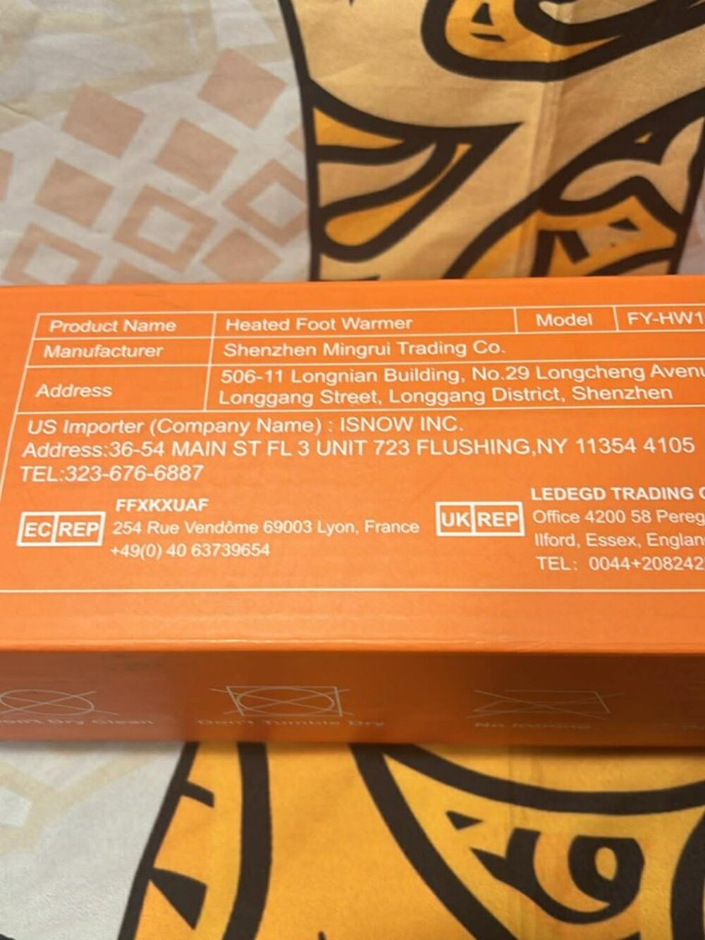 Multi‑Functional Electric Foot Warmer – NEW in Box - Picture 4 of 7